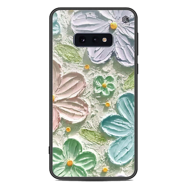 Floral Series Soft Phone Case - Premium Glass Case - Design 15 - Samsung Galaxy S10e