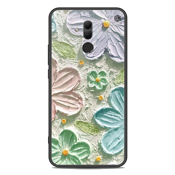 Floral Series Soft Phone Case - Premium Glass Case - Design 15 - Huawei Mate 20 Lite