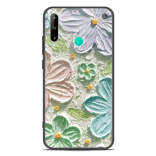 Floral Series Soft Phone Case - Premium Glass Case - Design 15 - Honor 9C