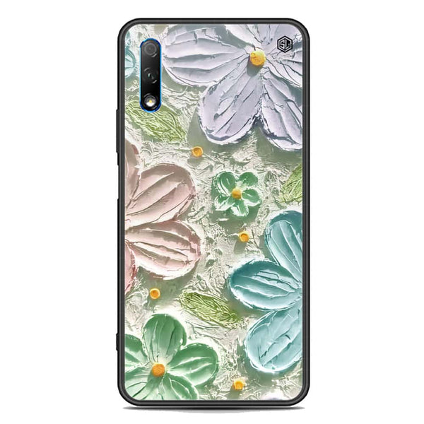 Floral Series Soft Phone Case - Premium Glass Case - Design 15 - Honor 9x
