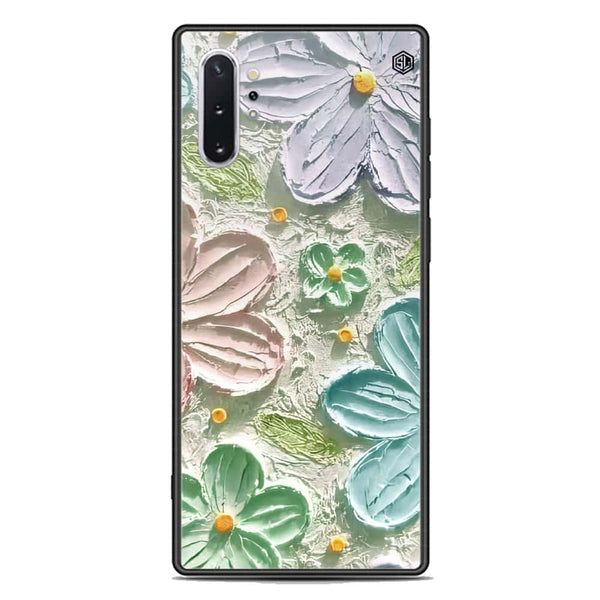 Floral Series Soft Phone Case - Premium Glass Case - Design 15 - Samsung Galaxy Note 10 Plus