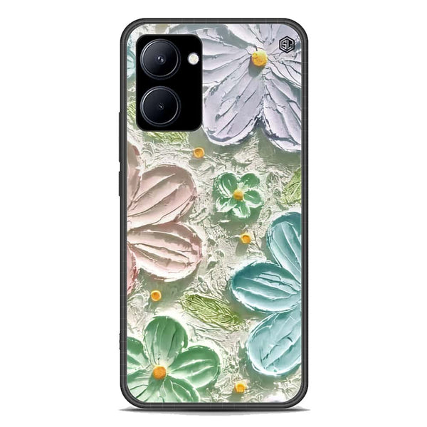 Floral Series Soft Phone Case - Premium Glass Case - Design 15 - Realme C33