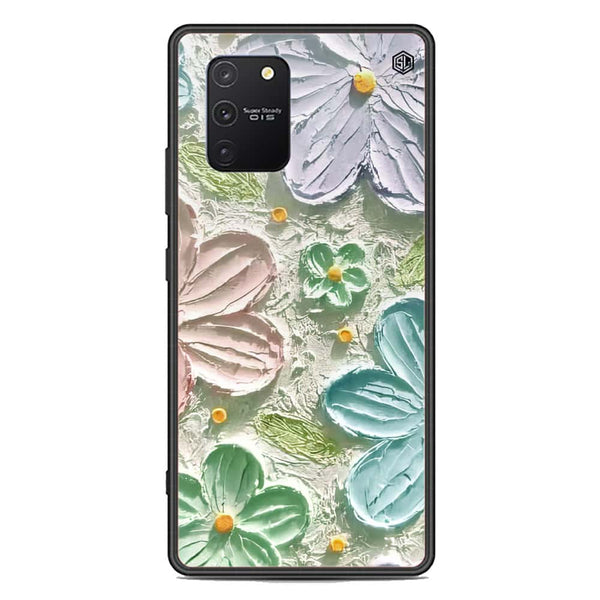Floral Series Soft Phone Case - Premium Glass Case - Design 15 - Samsung Galaxy M80s