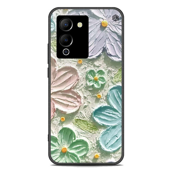 Floral Series Soft Phone Case - Premium Glass Case - Design 15 - Infinix Note 12 G96