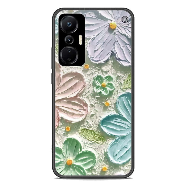 Floral Series Soft Phone Case - Premium Glass Case - Design 15 - Infinix Hot 20S