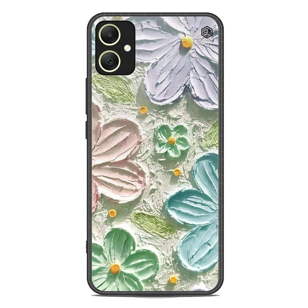 Floral Series Soft Phone Case - Premium Glass Case - Design 15 - Samsung Galaxy A05