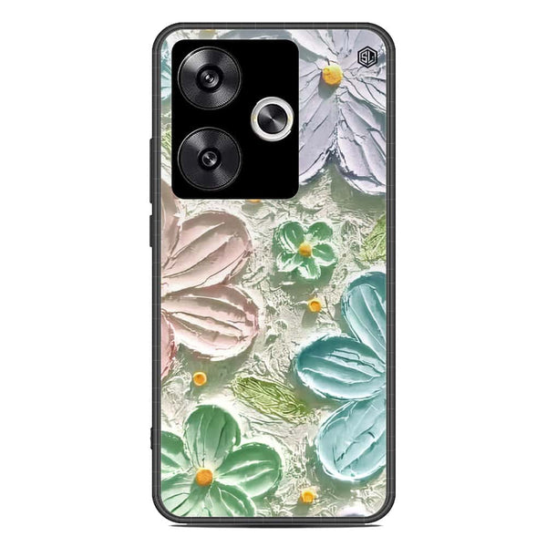 Floral Series Soft Phone Case - Premium Glass Case - Design 15 - Xiaomi Poco F6