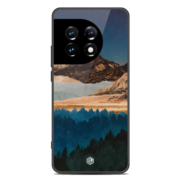 Mountains Wanderlust Series Soft Phone Case - Premium Glass Case - Design 1 - OnePlus Ace 2 Pro