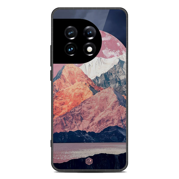 Mountains Wanderlust Series Soft Phone Case - Premium Glass Case - Design 5 - OnePlus Ace 2 Pro