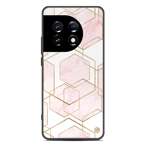 Stylish Marble Series Soft Phone Case - Premium Glass Case - Design 3 - OnePlus Ace 2 Pro