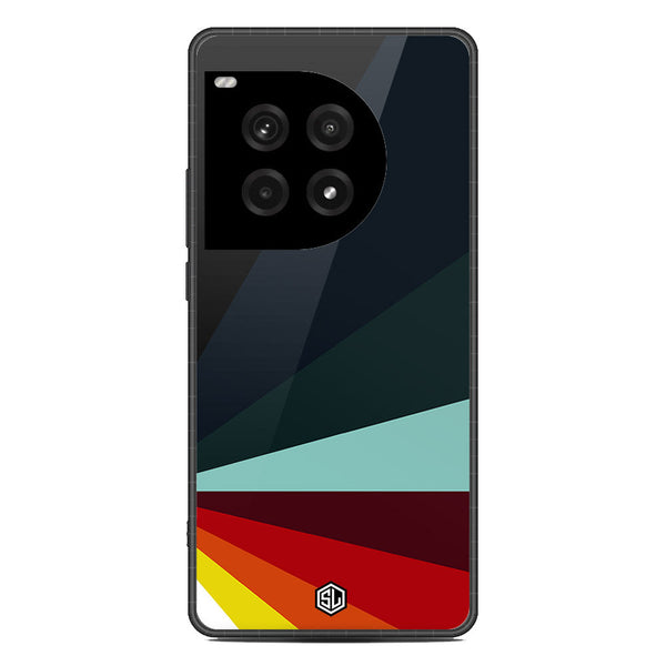 Retro Stripes Series Soft Phone Case - Metal Case - Design 1 - OnePlus Ace 3 Pro
