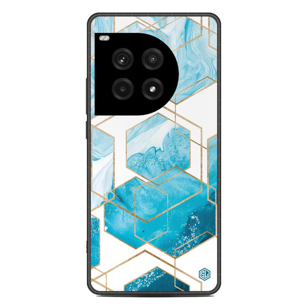 Stylish Marble Series Soft Phone Case - Metal Case - Design 1 - OnePlus Ace 3 Pro