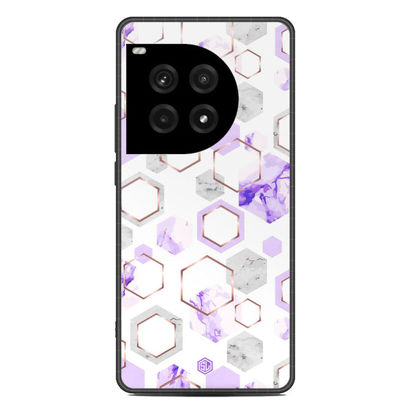 Stylish Marble Series Soft Phone Case - Metal Case - Design 5 - OnePlus Ace 3 Pro