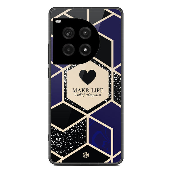 Happiness Series Soft Phone Case - Metal Case - Design 1 - OnePlus Ace 3 Pro