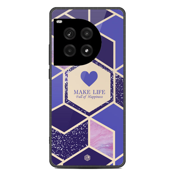 Happiness Series Soft Phone Case - Metal Case - Design 2 - OnePlus Ace 3 Pro