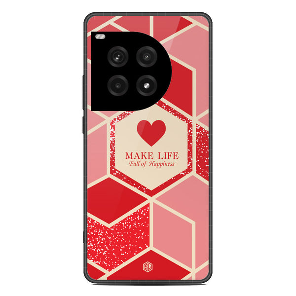 Happiness Series Soft Phone Case - Metal Case - Design 5 - OnePlus Ace 3 Pro