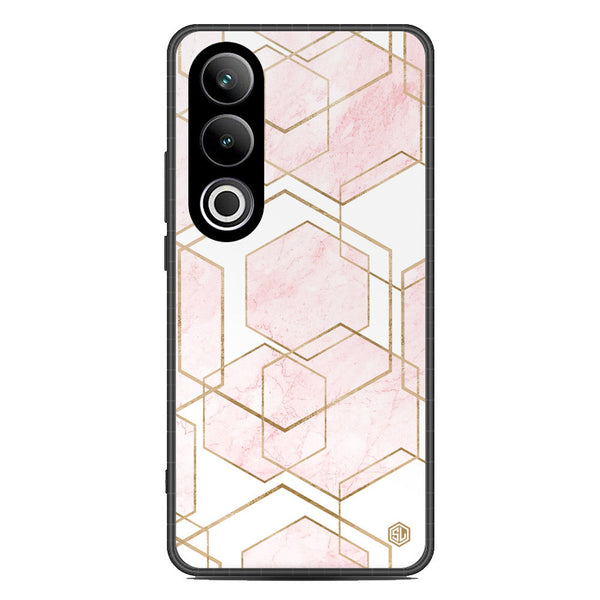 Stylish Marble Series Soft Phone Case - Metal Case - Design 3 - OnePlus Ace 3V