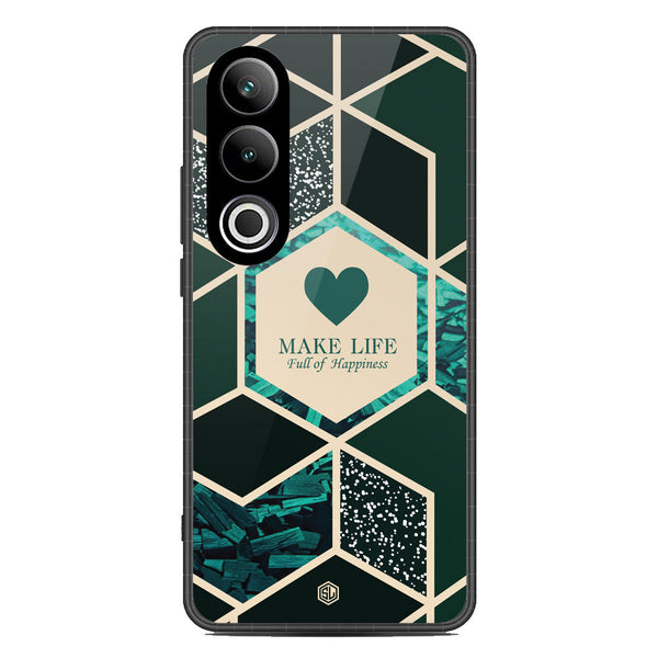 Happiness Series Soft Phone Case - Metal Case - Design 4 - OnePlus Ace 3V