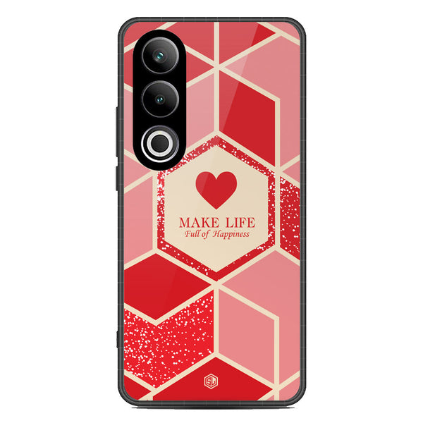 Happiness Series Soft Phone Case - Metal Case - Design 5 - OnePlus Ace 3V