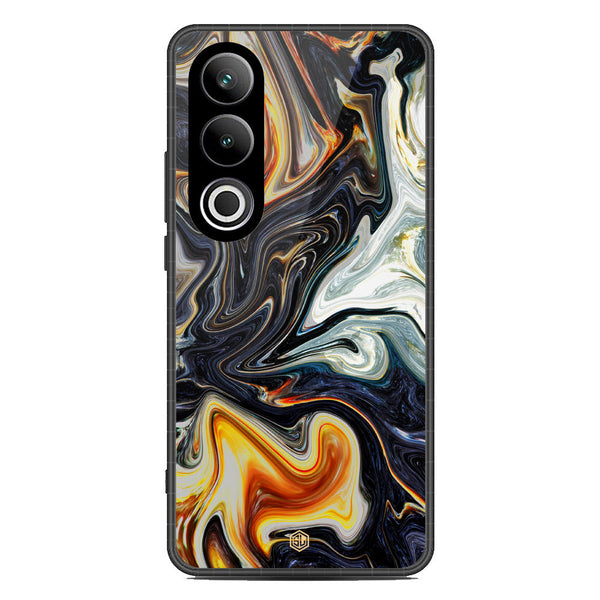 Marble Series Soft Phone Case - Metal Case - Design 1 - OnePlus Ace 3V