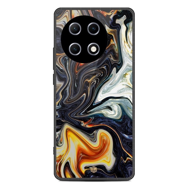 Marble Series Soft Phone Case - Metal Case - Design 1 - Tecno Camon 30S