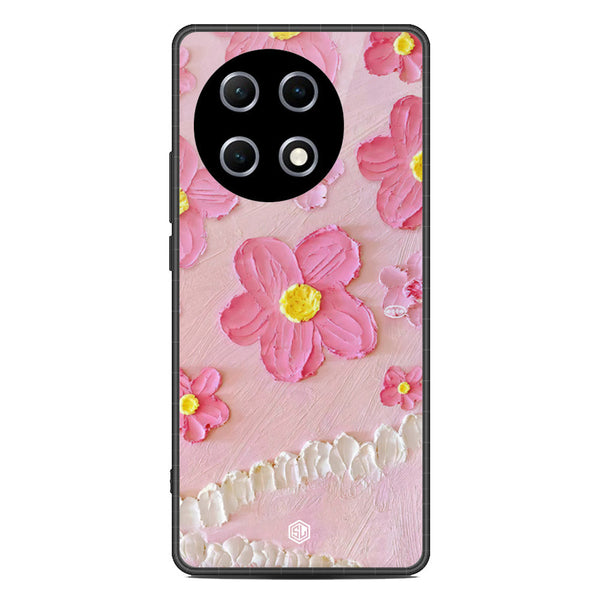 Floral Series Soft Phone Case - Metal Case - Design 2 - Tecno Camon 30S