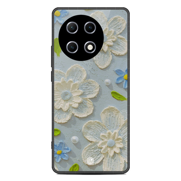 Floral Series Soft Phone Case - Metal Case - Design 3 - Tecno Camon 30S