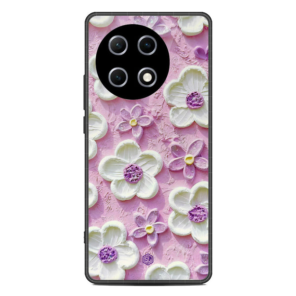 Floral Series Soft Phone Case - Metal Case - Design 4 - Tecno Camon 30S