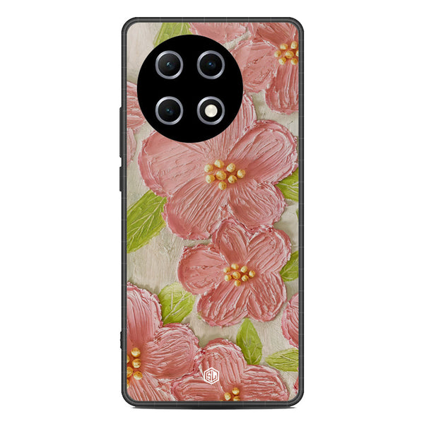 Floral Series Soft Phone Case - Metal Case - Design 9 - Tecno Camon 30S