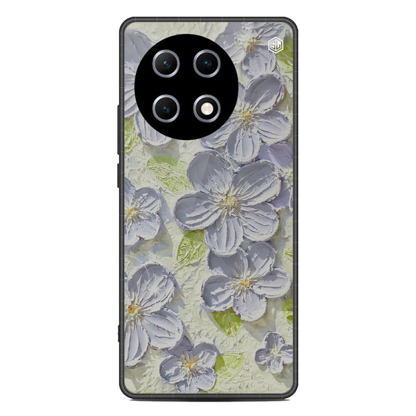 Floral Series Soft Phone Case - Metal Case - Design 12 - Tecno Camon 30S