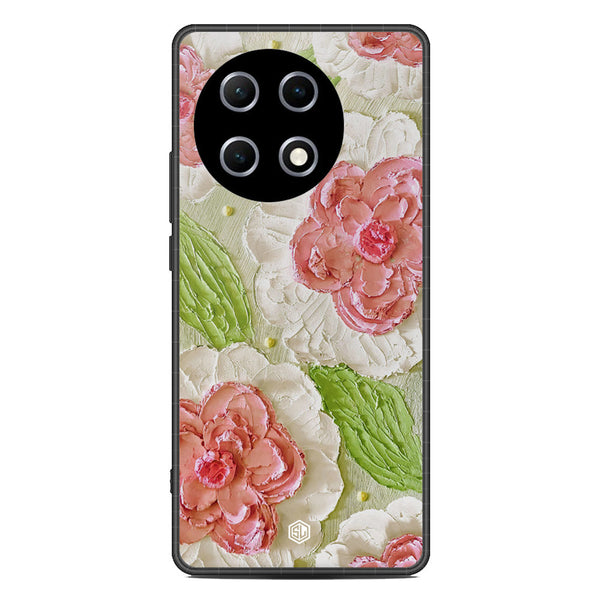 Floral Series Soft Phone Case - Metal Case - Design 13 - Tecno Camon 30S