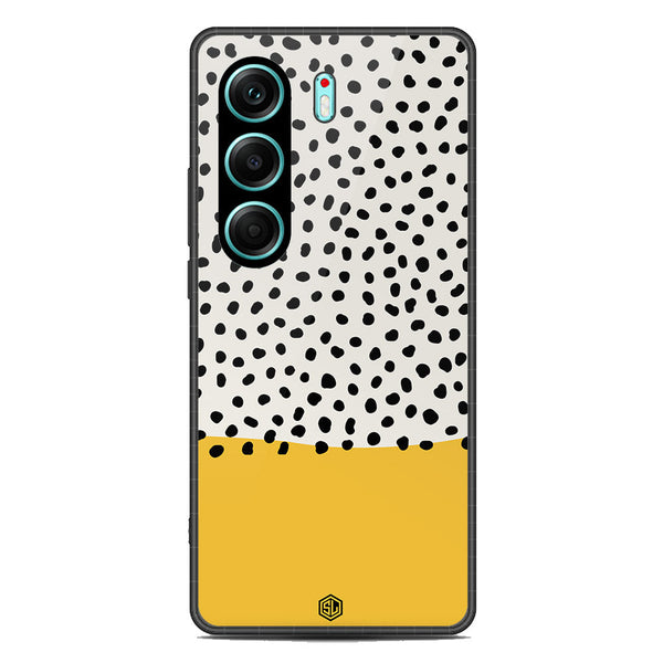 Polka Dots Series Soft Phone Case - Metal Case - Design 5 - Tecno Camon 40 Pro