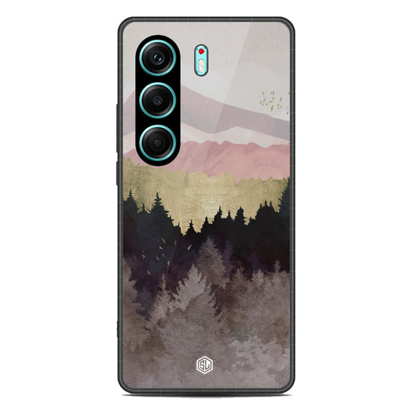 Mountains Wanderlust Series Soft Phone Case - Metal Case - Design 2 - Tecno Camon 40