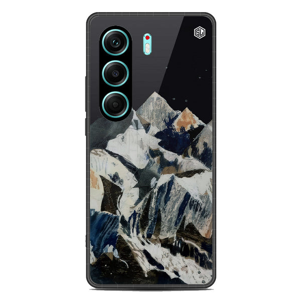 Mountains Wanderlust Series Soft Phone Case - Metal Case - Design 4 - Tecno Camon 40 Pro