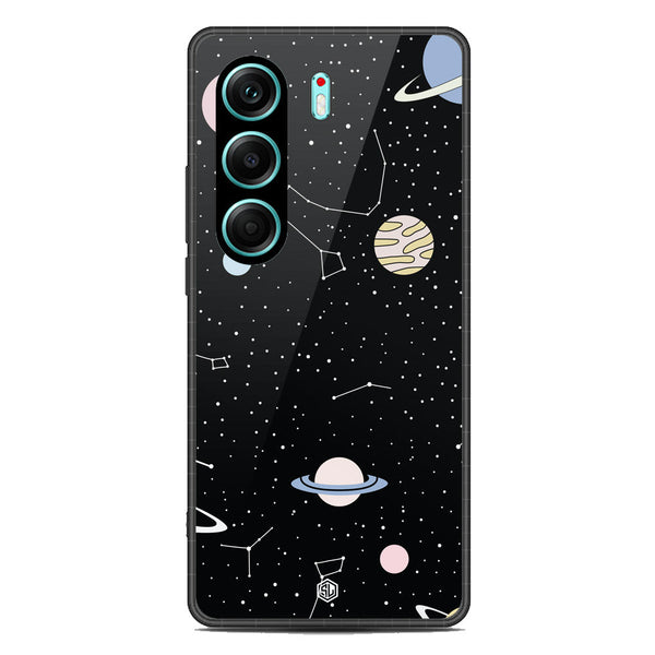 Space Series Soft Phone Case - Metal Case - Design 1 - Tecno Camon 40 Pro
