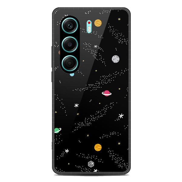 Space Series Soft Phone Case - Metal Case - Design 2 - Tecno Camon 40