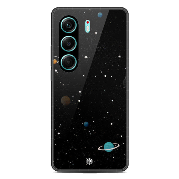 Space Series Soft Phone Case - Metal Case - Design 3 - Tecno Camon 40