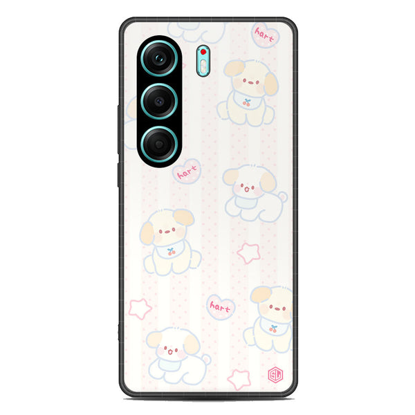 Cute Chic Series Soft Phone Case - Metal Case - Design 5 - Tecno Camon 40 Pro
