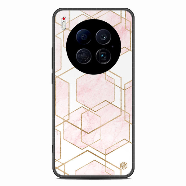 Stylish Marble Series Soft Phone Case - Glass Case - Design 3 - Tecno Camon 40 Premier