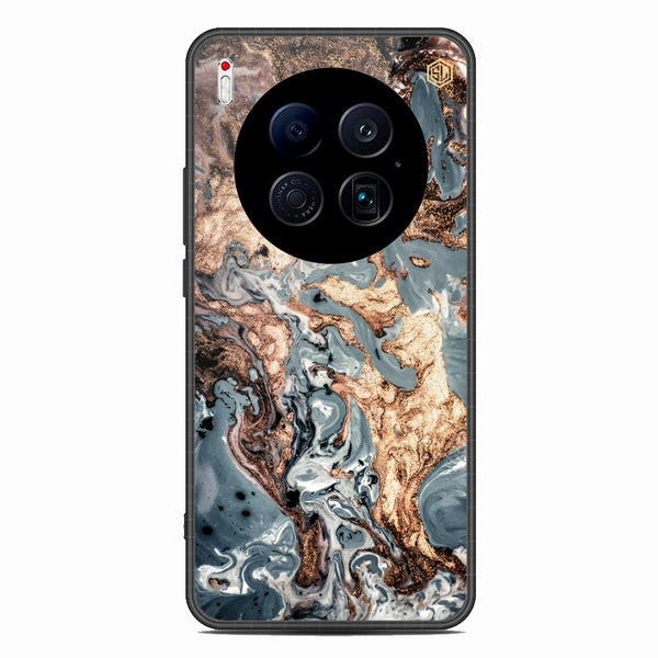 Marble Series Soft Phone Case - Glass Case - Design 5 - Tecno Camon 40 Premier