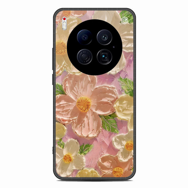 Floral Series Soft Phone Case - Glass Case - Design 11 - Tecno Camon 40 Premier