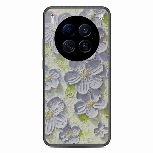 Floral Series Soft Phone Case - Glass Case - Design 12 - Tecno Camon 40 Premier