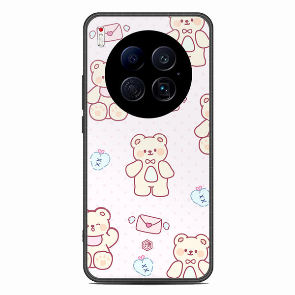 Cute Chic Series Soft Phone Case - Glass Case - Design 3 - Tecno Camon 40 Premier