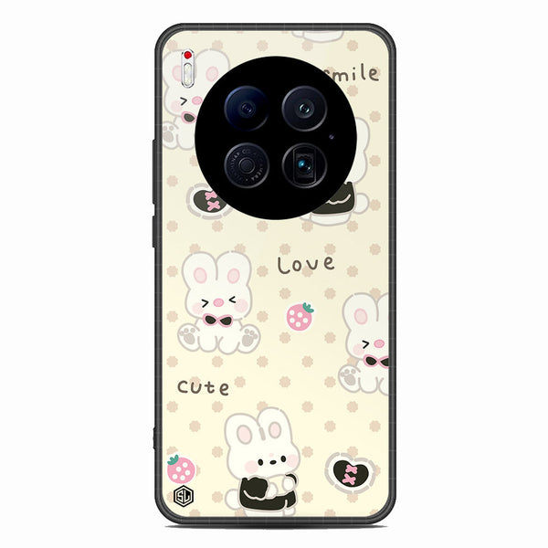 Cute Chic Series Soft Phone Case - Glass Case - Design 4 - Tecno Camon 40 Premier