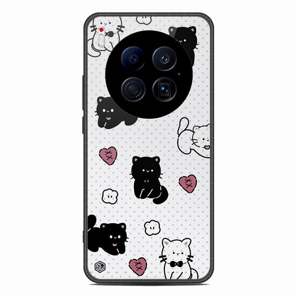 Cute Chic Series Soft Phone Case - Glass Case - Design 6 - Tecno Camon 40 Premier