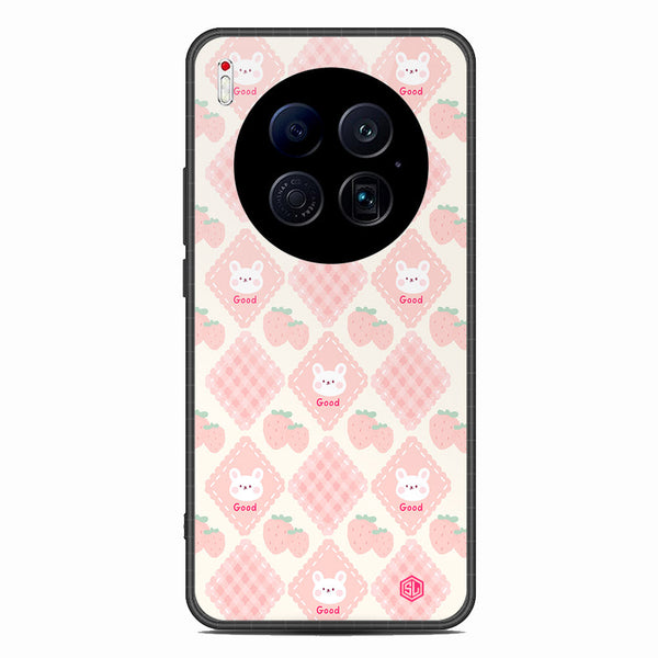 Cute Korean Design Series Soft Phone Case - Glass Case - Design 3 - Tecno Camon 40 Premier