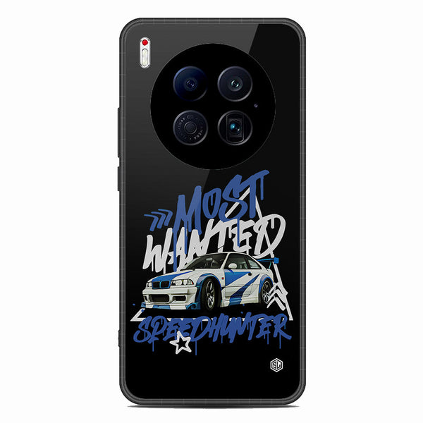 Most Wanted Speedhunter Series Soft Phone Case - Glass Case - Design 1 - Tecno Camon 40 Premier