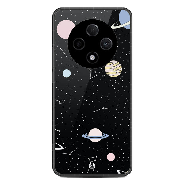 Space Series Soft Phone Case - Metal Case - Design 1 - Oppo F27 Pro