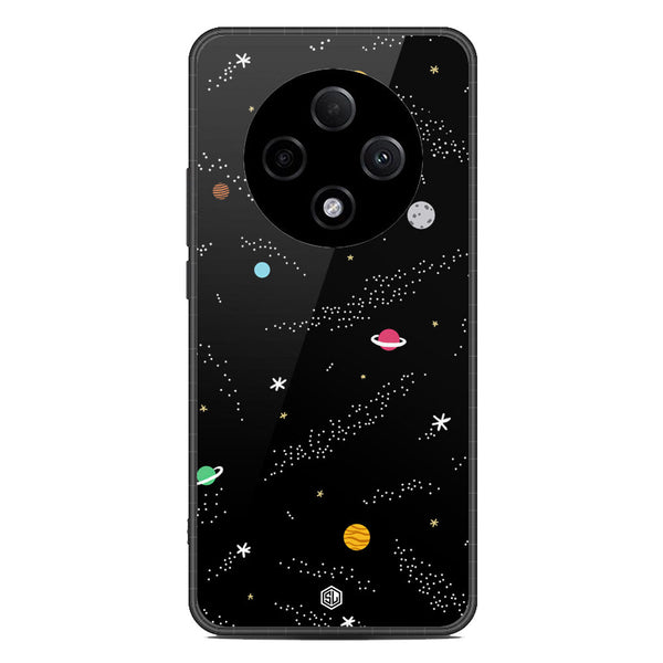 Space Series Soft Phone Case - Metal Case - Design 2 - Oppo F27 Pro