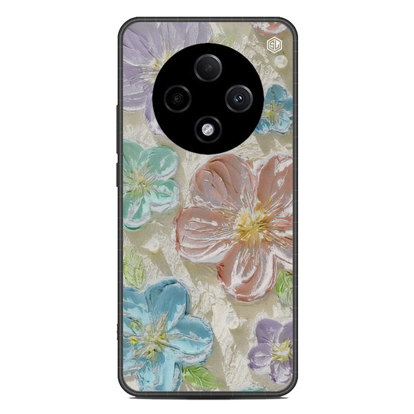 Floral Series Soft Phone Case - Metal Case - Design 14 - Oppo F27 Pro